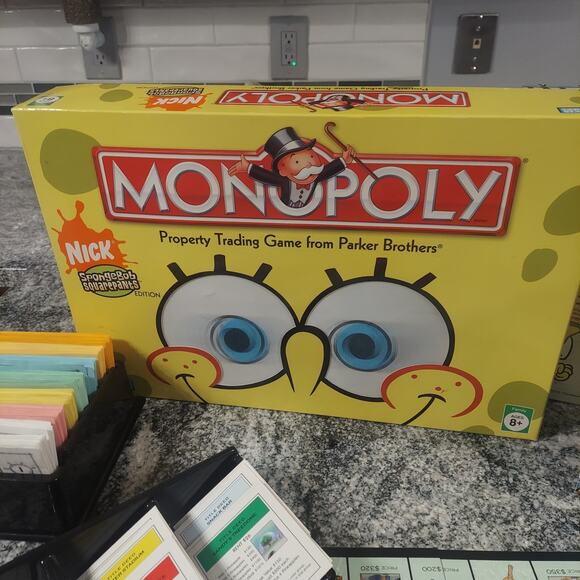 Monopoly Nickelodeon SpongeBob Squarepants by Hasbro Missing Pieces - Picture 7 of 10